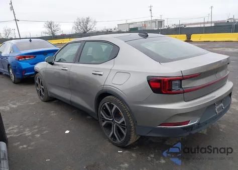 2022 Polestar 2 Long Range Dual Motor z USA, uszkodzony, nr VIN LPSED3KA4NL059942